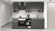 Cucina lineare SOLE da 256 cm, composizione 1.
