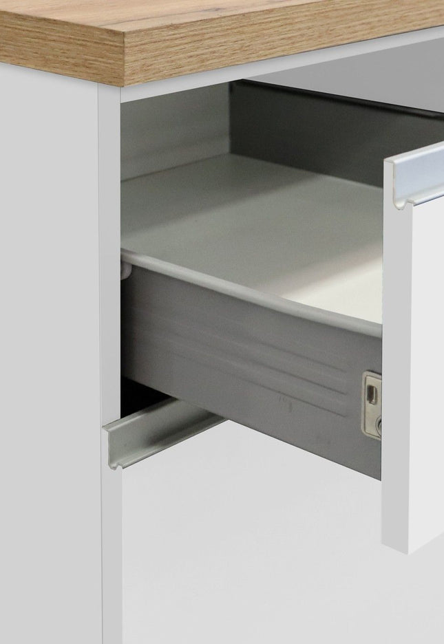 Cucina lineare SOLE 256 cm, composizione 3