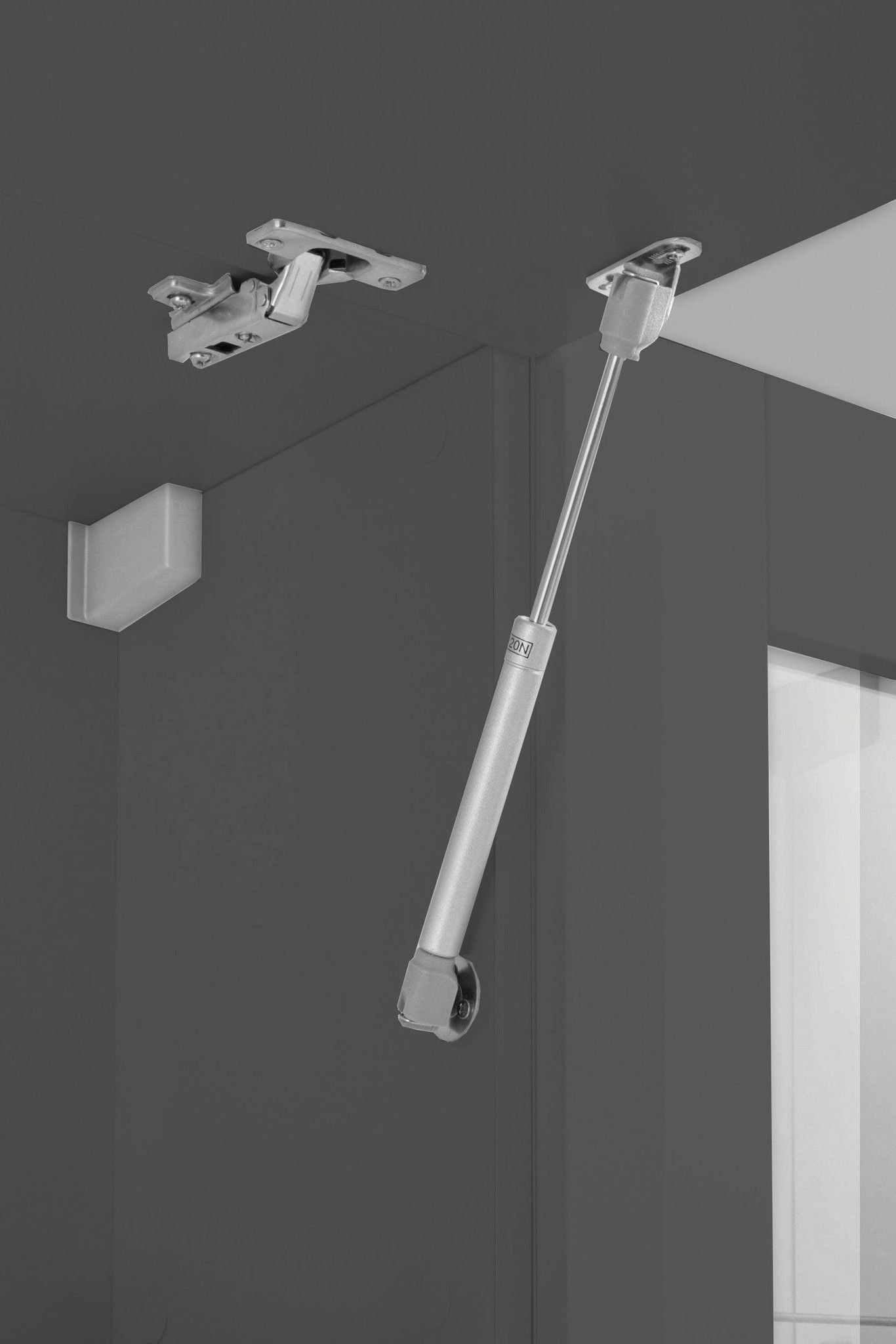 Cucina lineare SOLE 256 cm, composizione 2.
