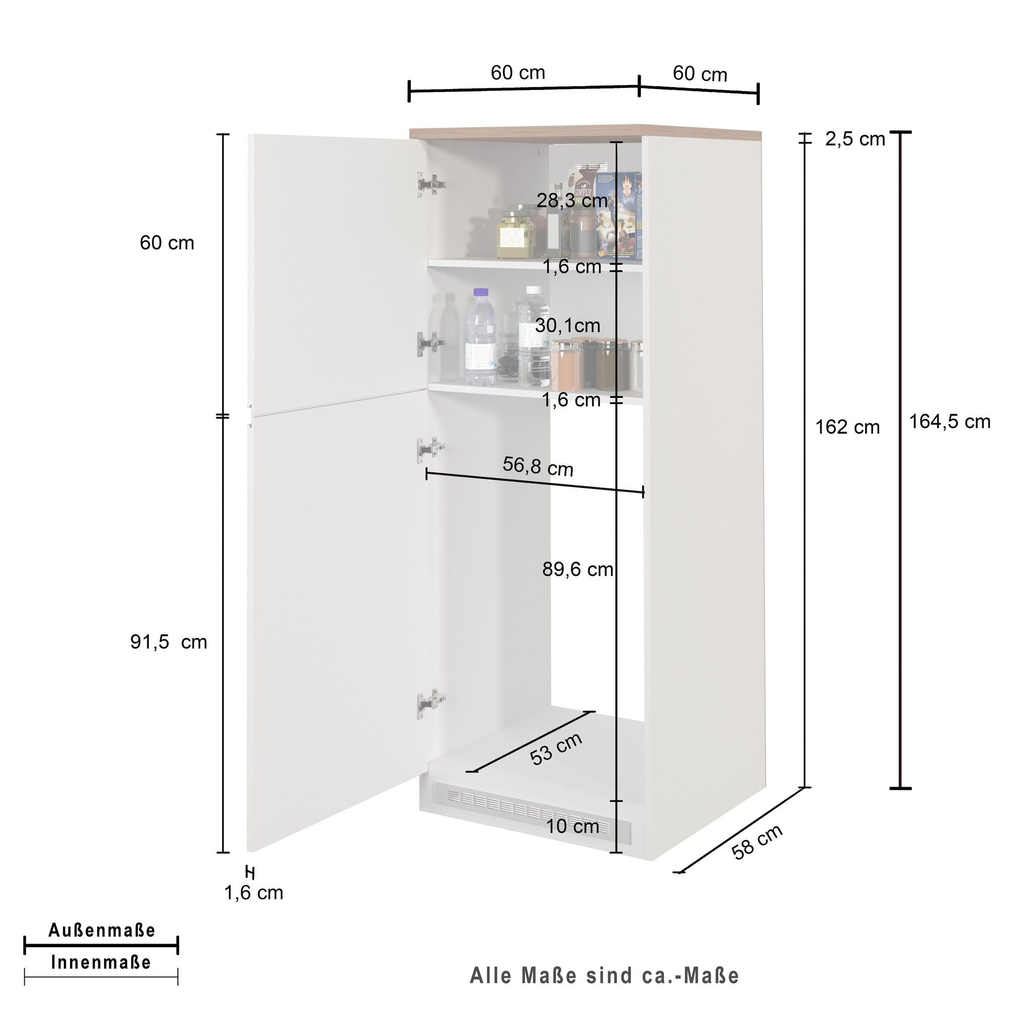 Mobile porta frigo SOLE