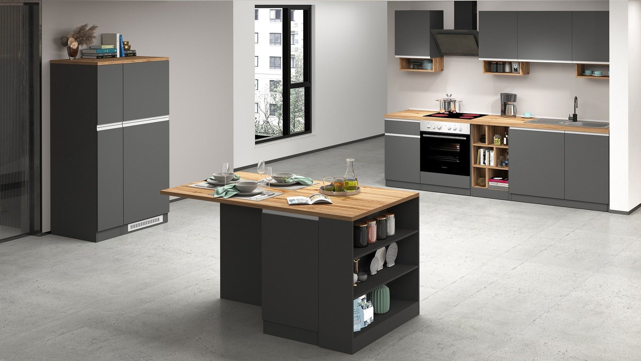 Set portaspezie e porta frigo SOLE.