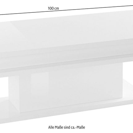 Tavolino da caffè LITTLE BIG DA 100 CM con LED.