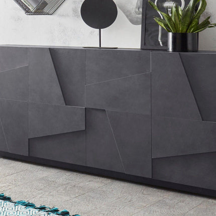 Credenza PING 160 cm 4 ante battenti.