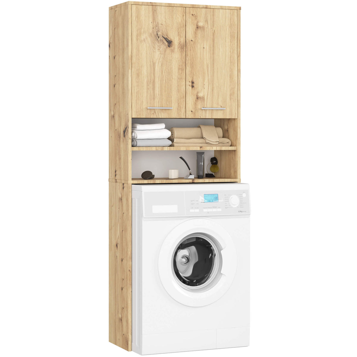 Colonna Bagno FIN 64 cm 2 Ante – Rovere Artisan