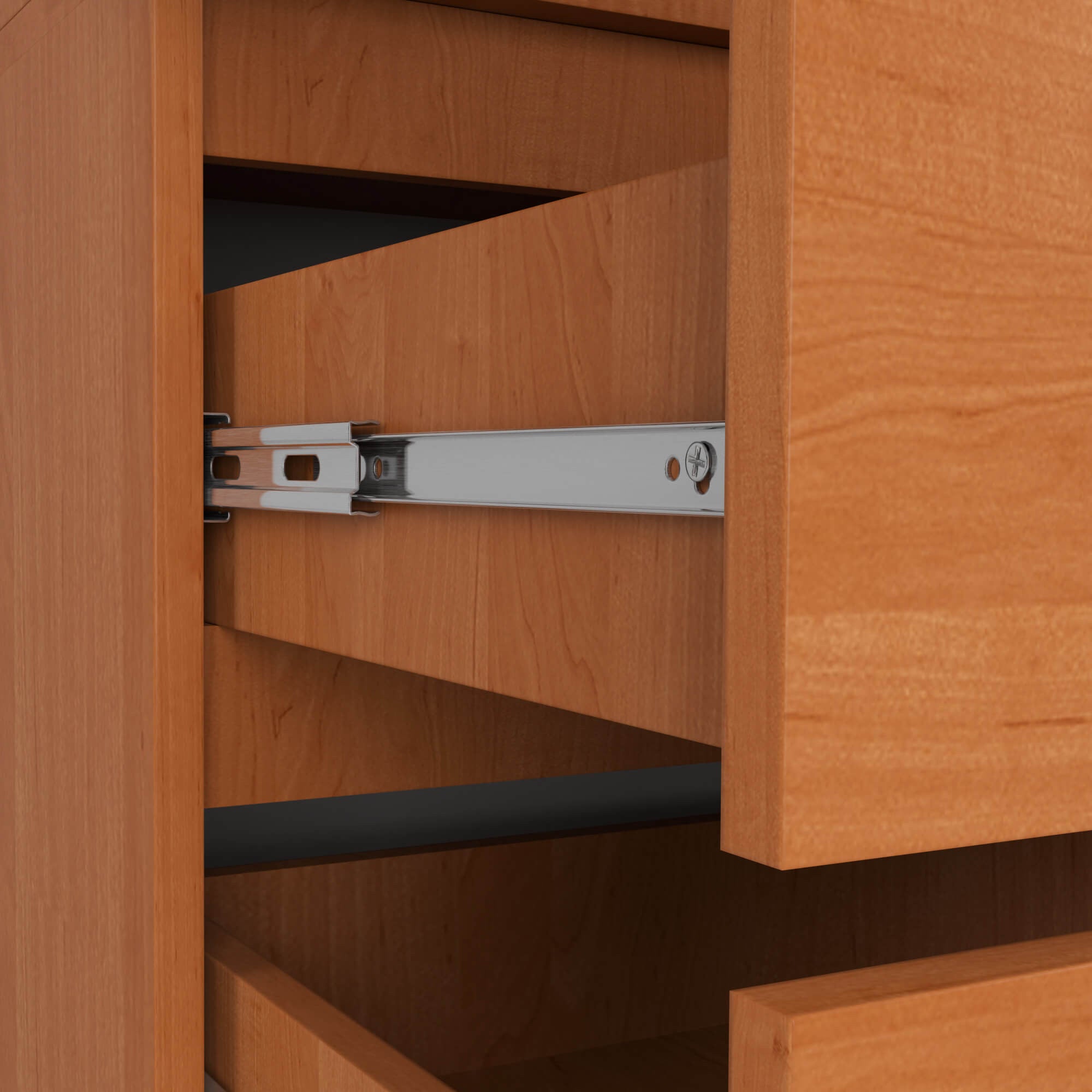 Armadio S 90 cm 2 Ante Specchio 2 Cassetti — Olmo