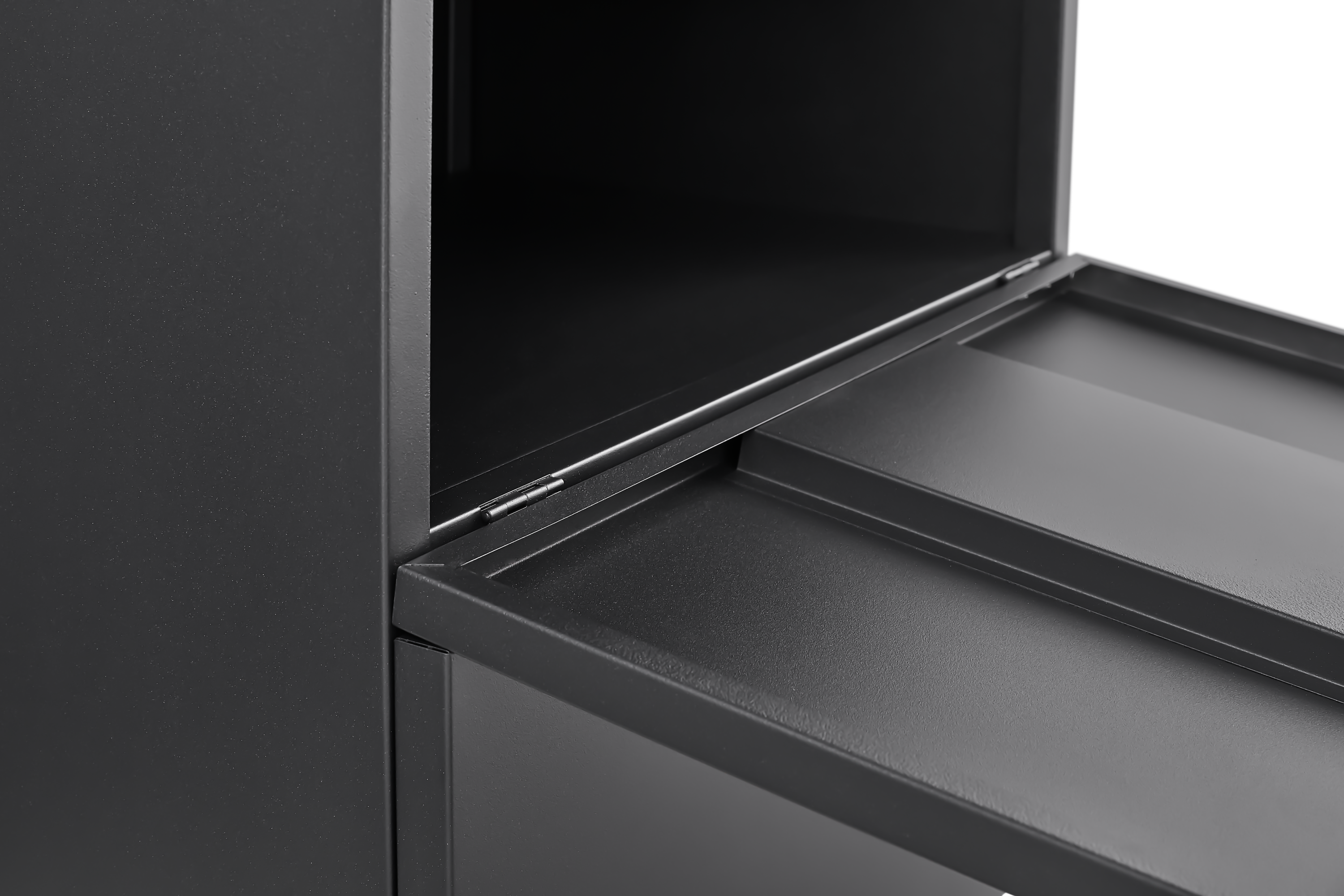 Mobile Stampante Ufficio Acciaio Nero