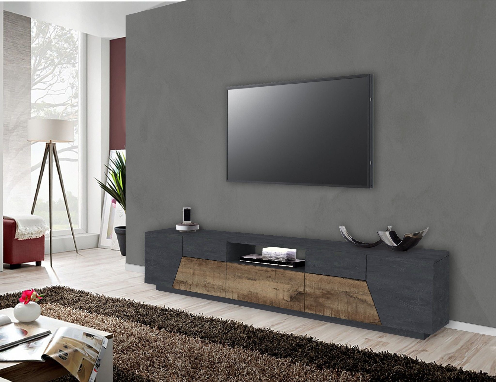 Porta tv ALIEN 220 cm.