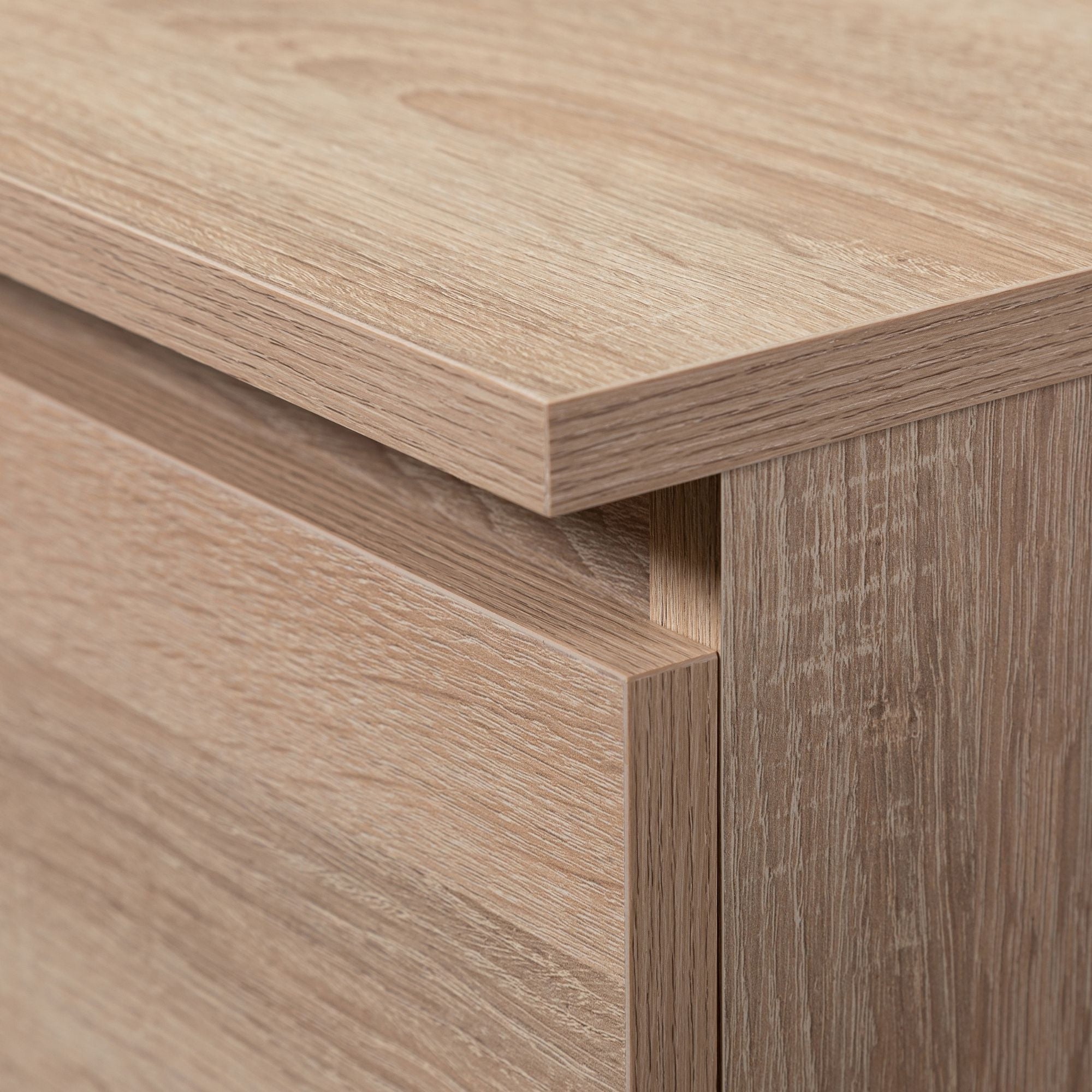 Credenza Linea 100 cm 2 Ante 3 Cassetti – Sonoma