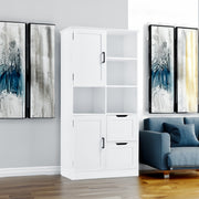 Mobile Bagno Porte Cassetti Ripiani Bianco