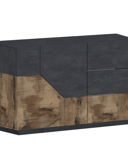 Credenza ALIEN da 141 cm - Report / Acero Pereira