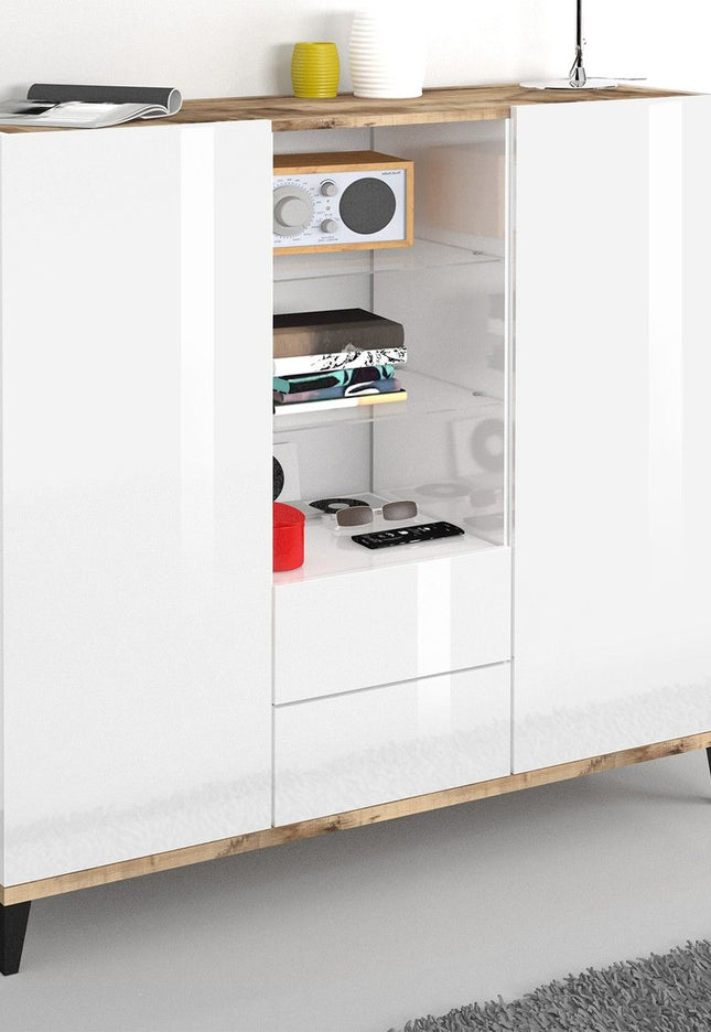 Credenza SUNRISE alta 120 cm.