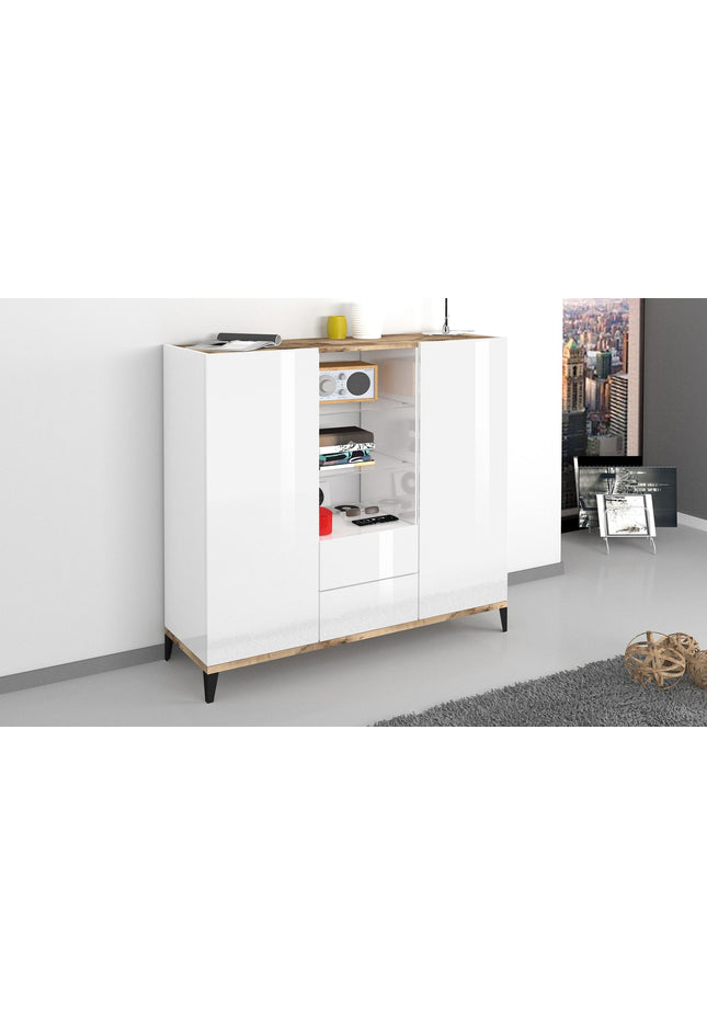 Credenza SUNRISE alta 120 cm.