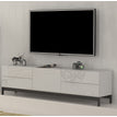 White glossy