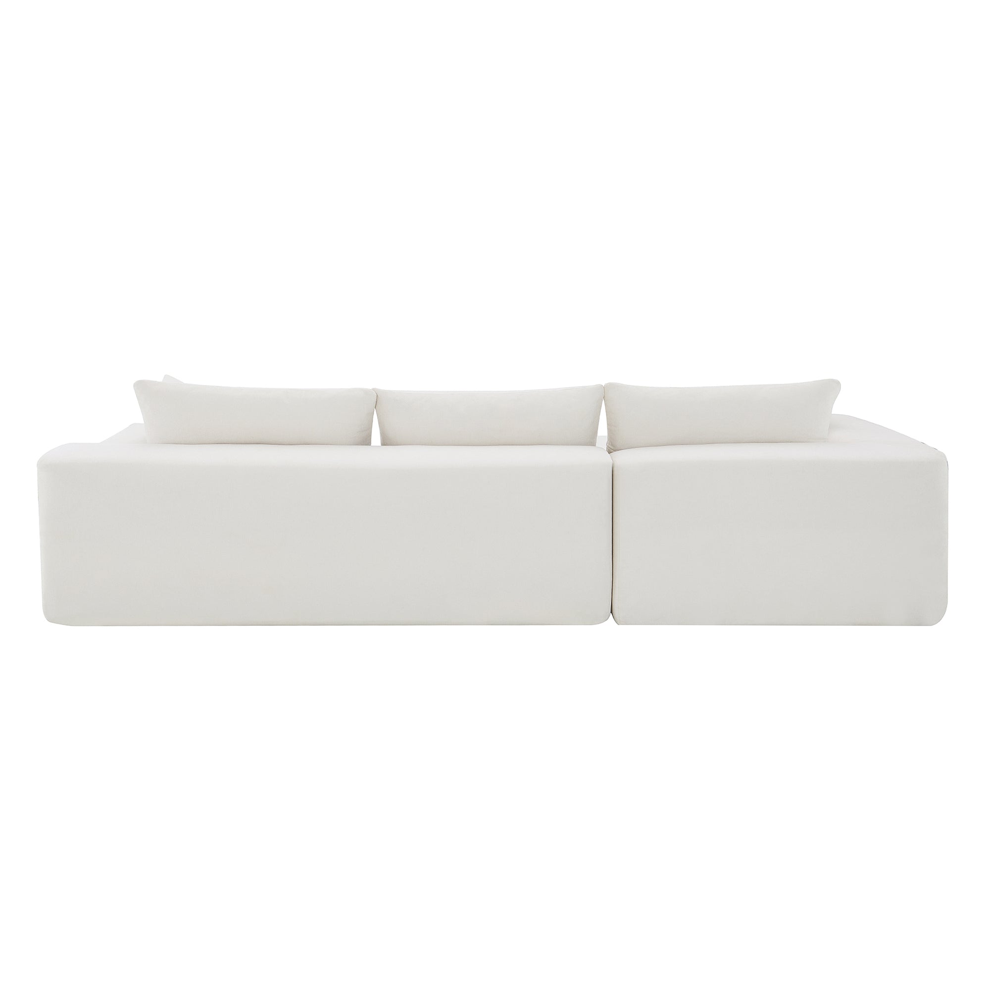 Divano Modulare Bianco 109x68cm