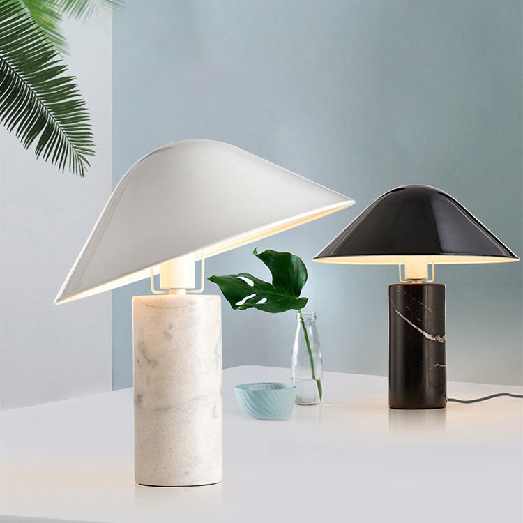 Lampada Tavolo Fungo Marmo Nordica