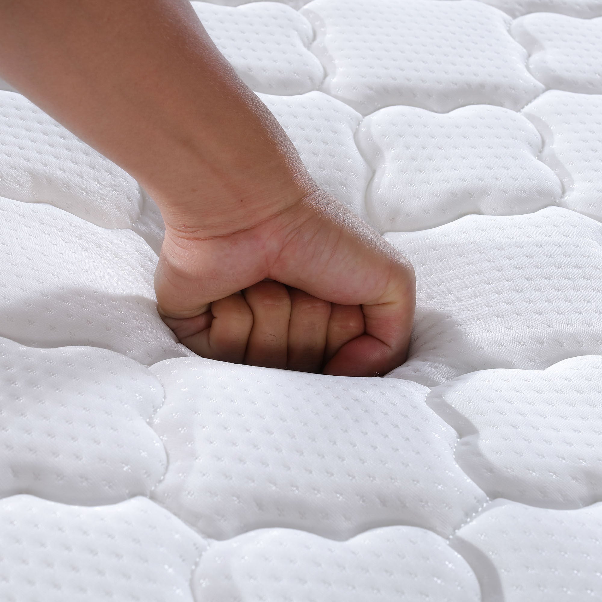 Materasso a Molle 160x200 cm H3 con Coprimaterasso
