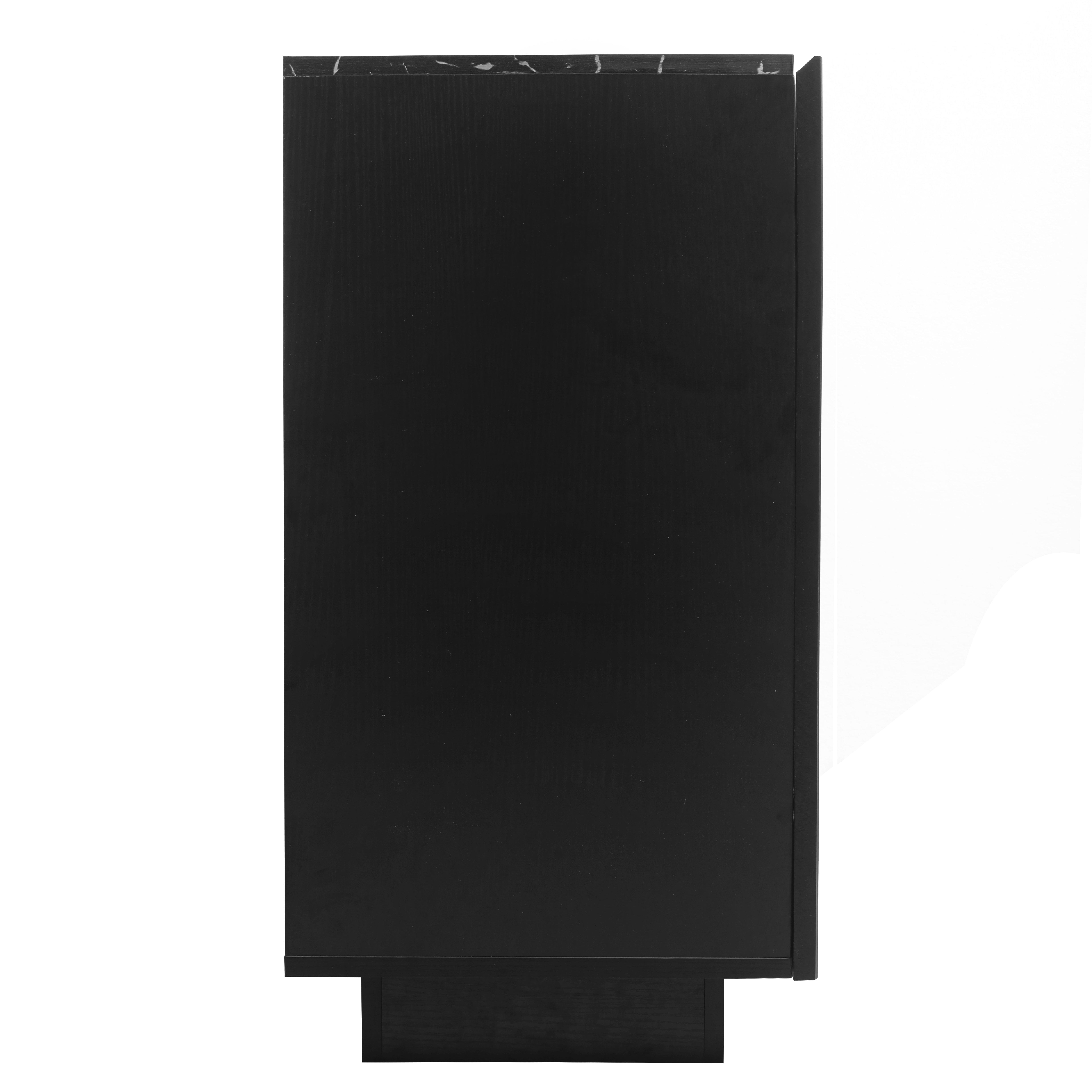 Credenza LED 3 Porte Ripiano Regolabile