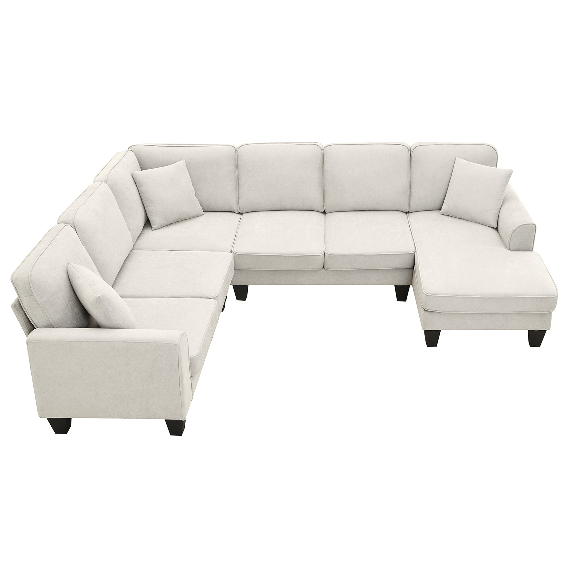 Divano UrbanoLuxe 7 Posti Elegante