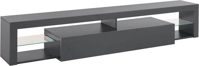 Porta TV ESSENTIAL 200 cm con 1 anta a ribalta.