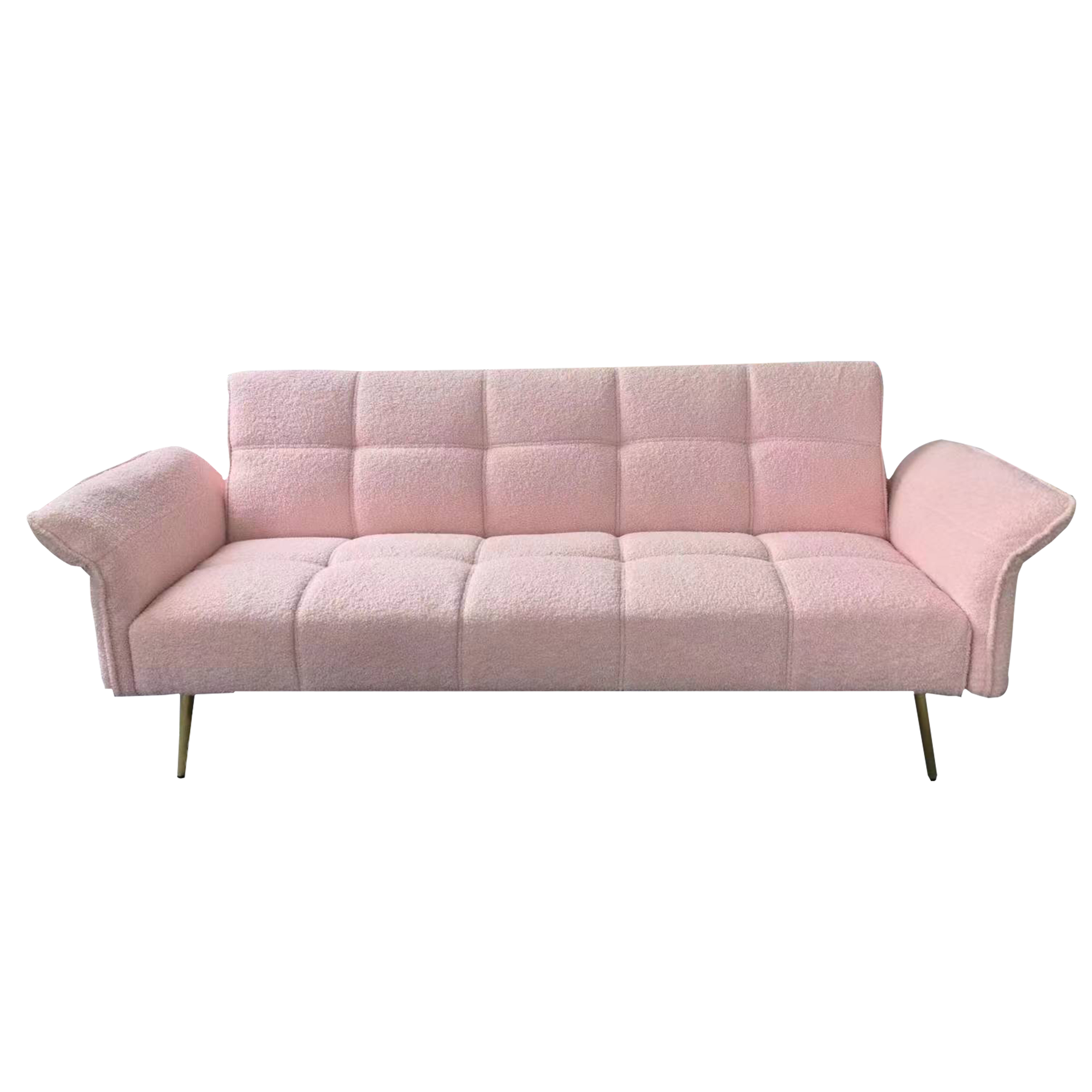 Divano Letto Rosa VelvetFlex 70 Trasformabile