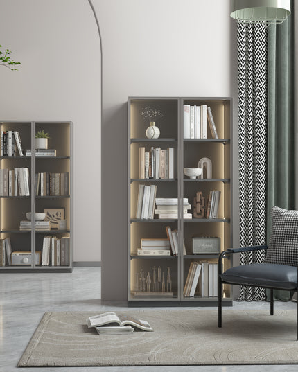 Single door display cabinet