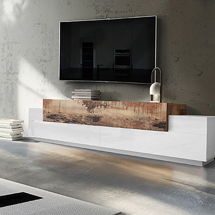 Porta tv CORO 240 cm 3 ante a ribalta.