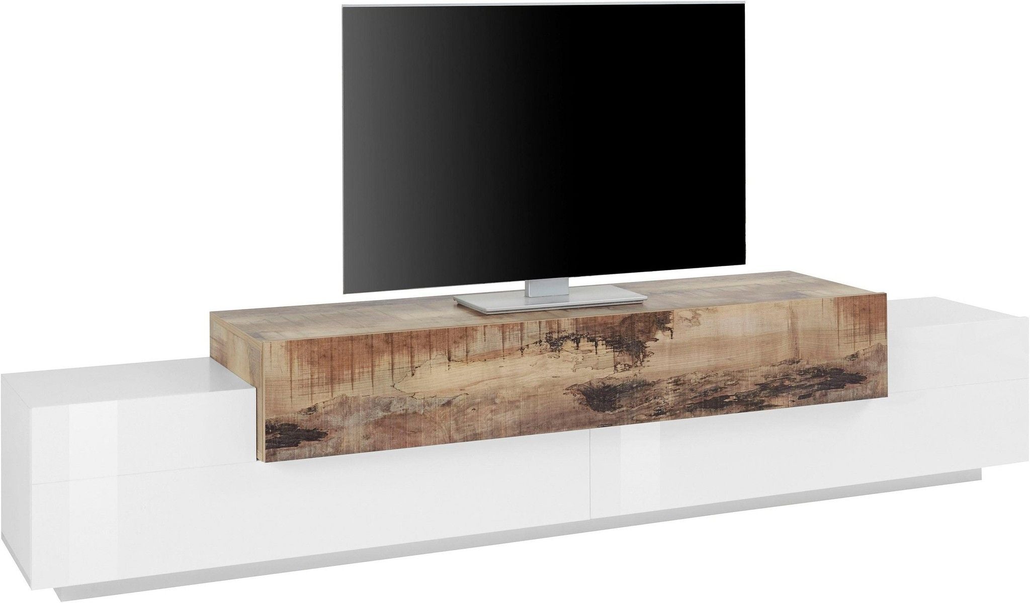 Porta tv CORO 240 cm 3 ante a ribalta.