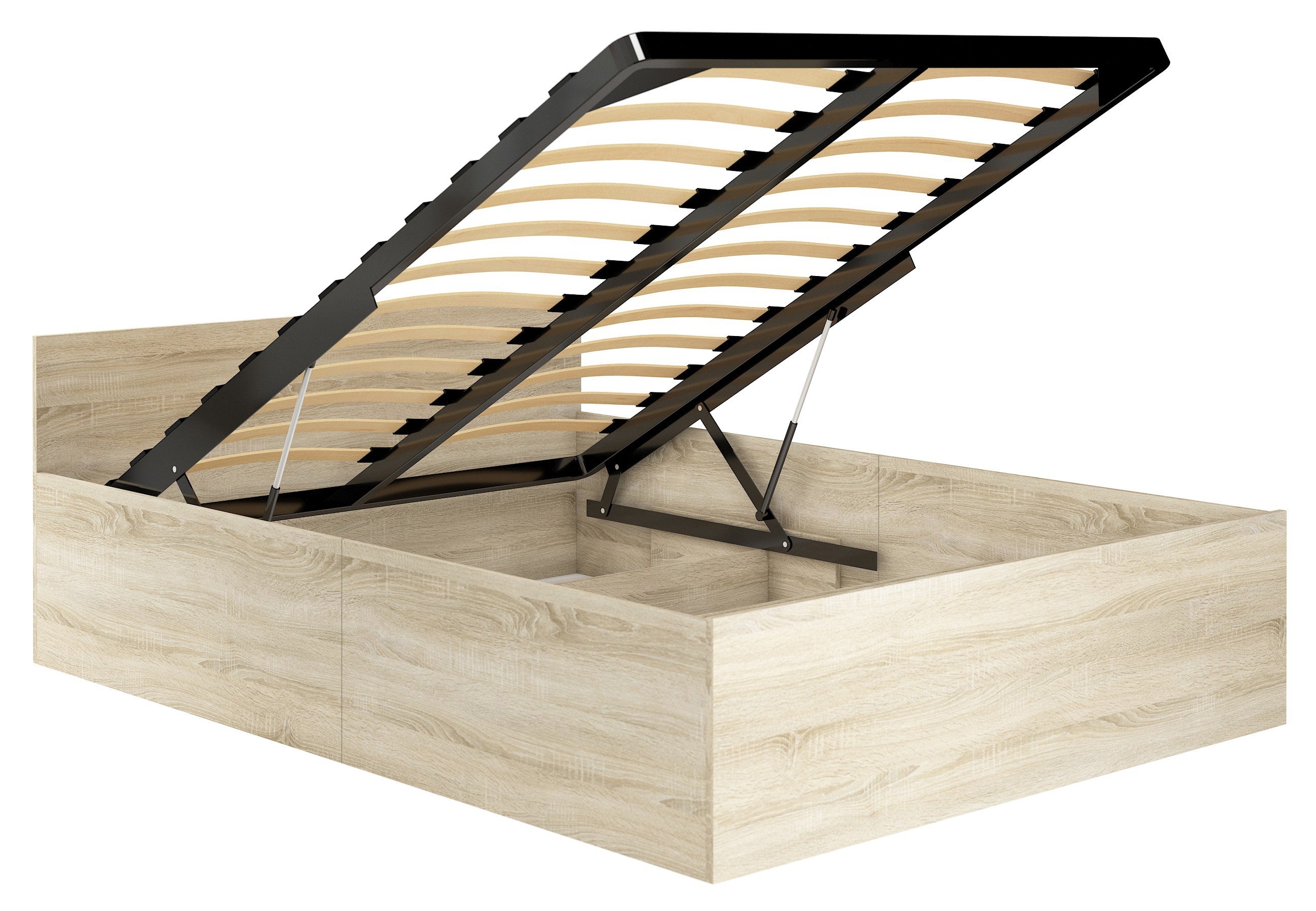 Letto Contenitore CLP 140x200 cm con Rete – Sonoma