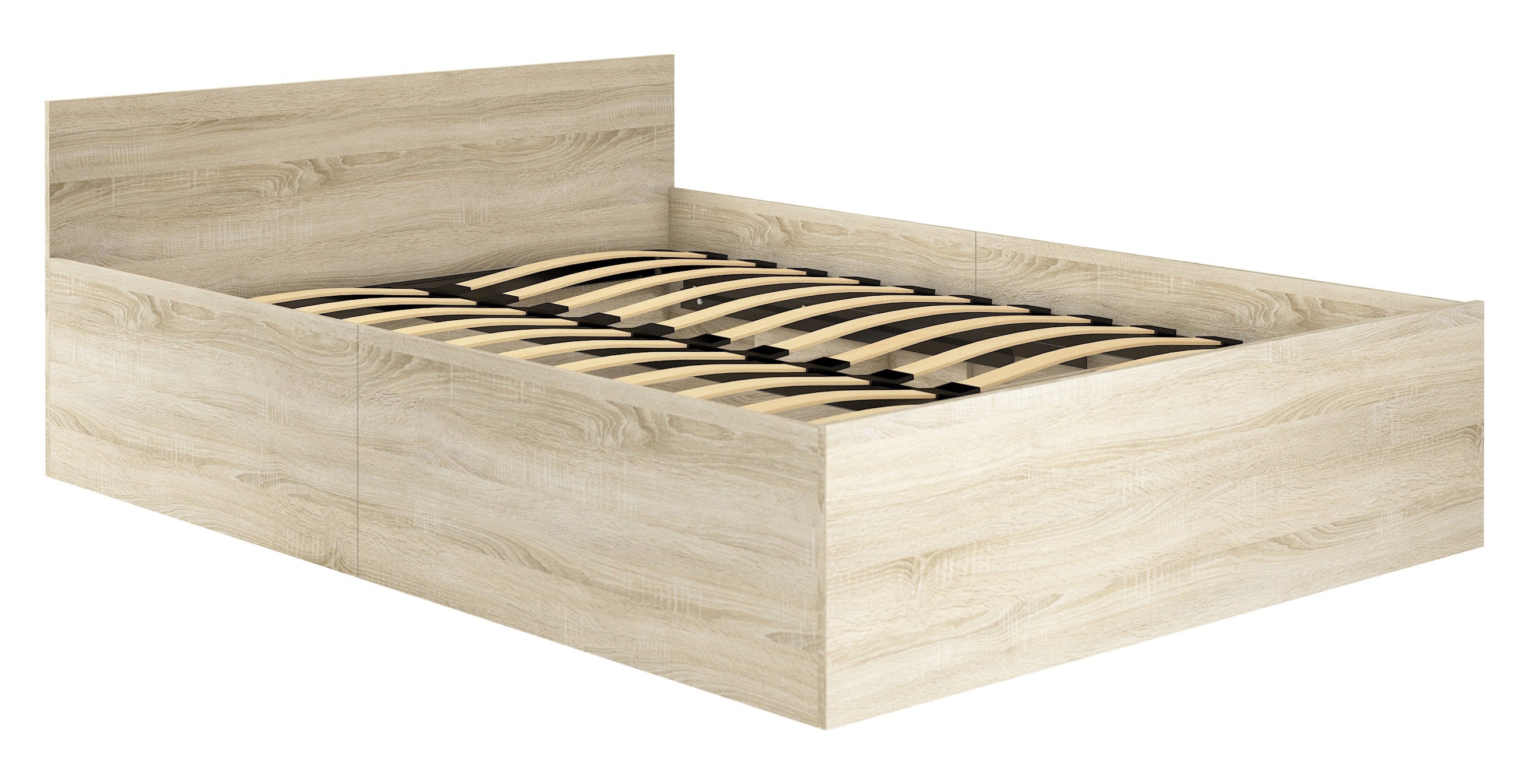 Letto Contenitore CLP 140x200 cm con Rete – Sonoma