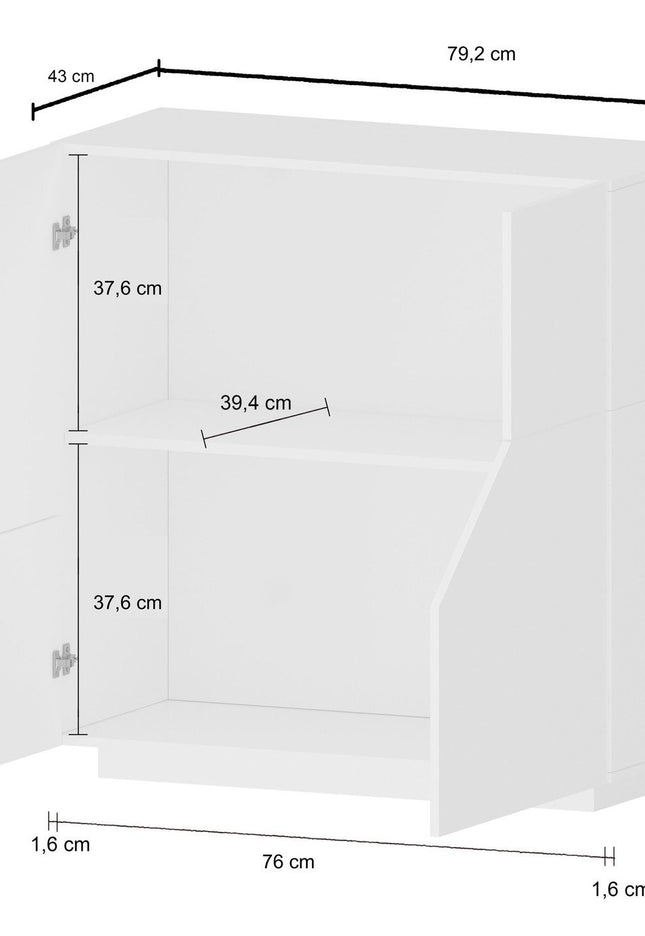 Credenza ALIEN da 80 cm.