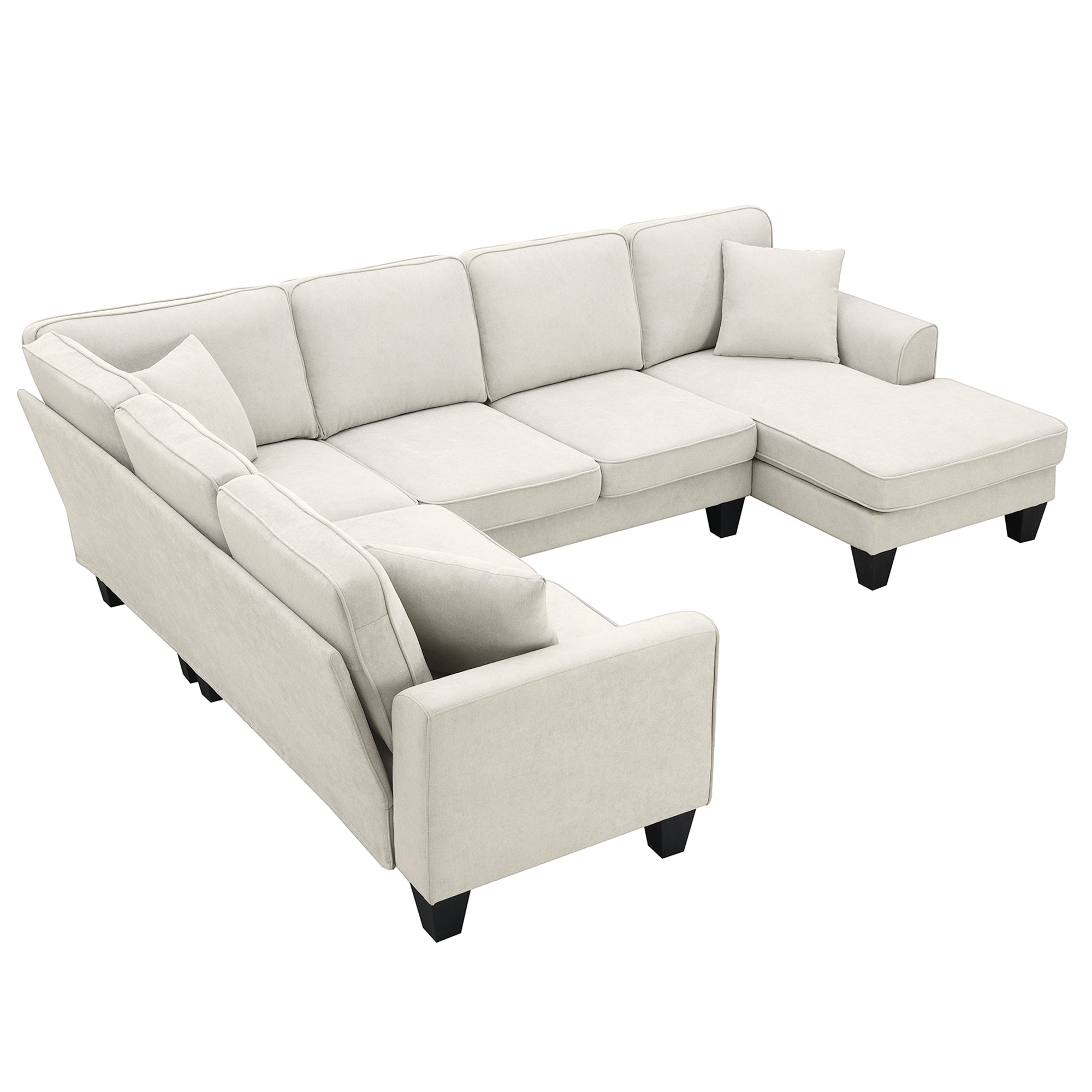 Divano UrbanoLuxe 7 Posti Elegante