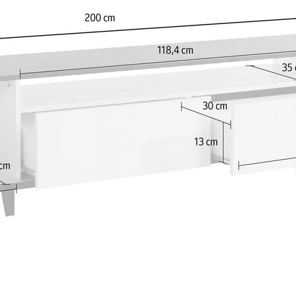 Porta tv SUNRISE 200 cm.
