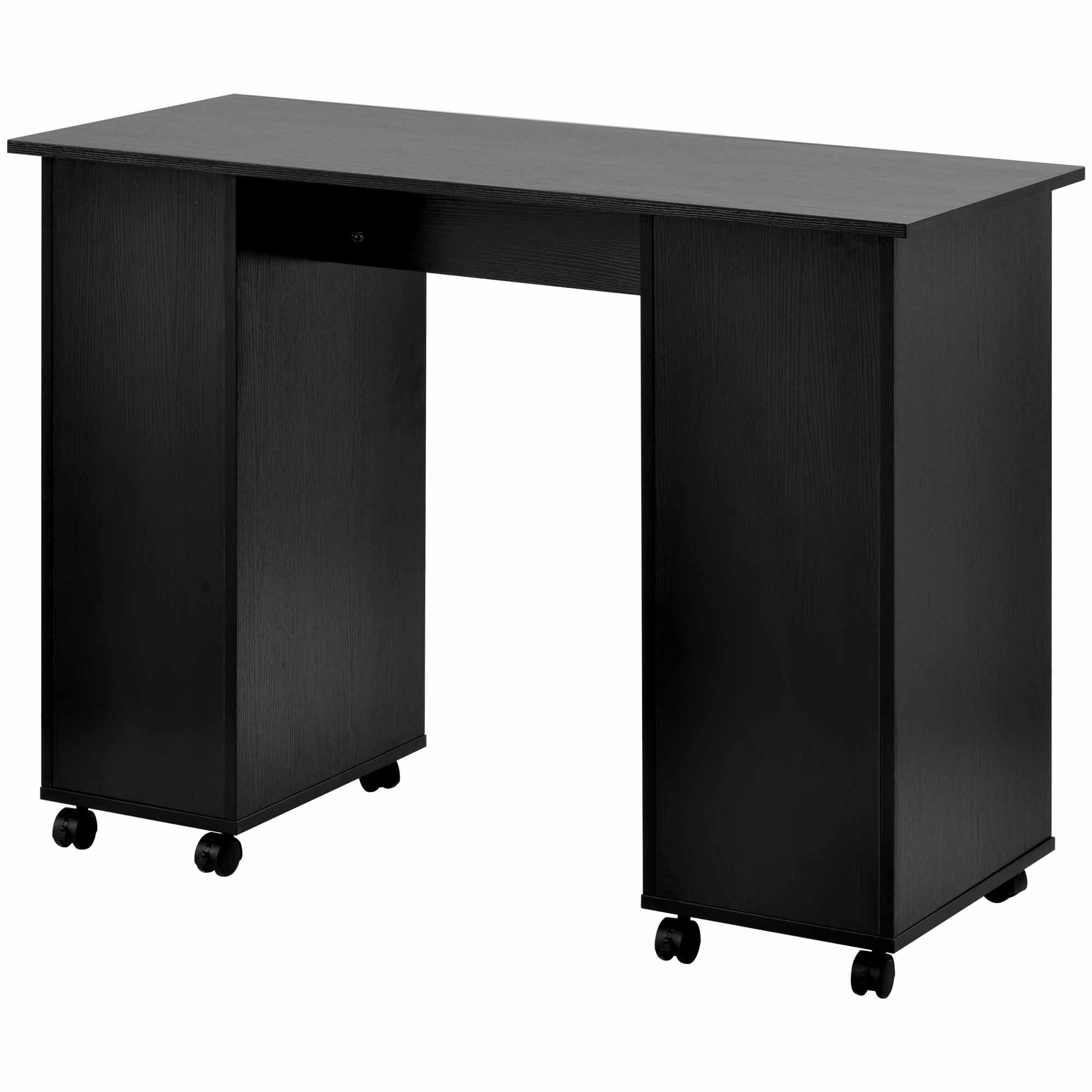 Scrivania Ufficio Nero Bianco con Cassetti