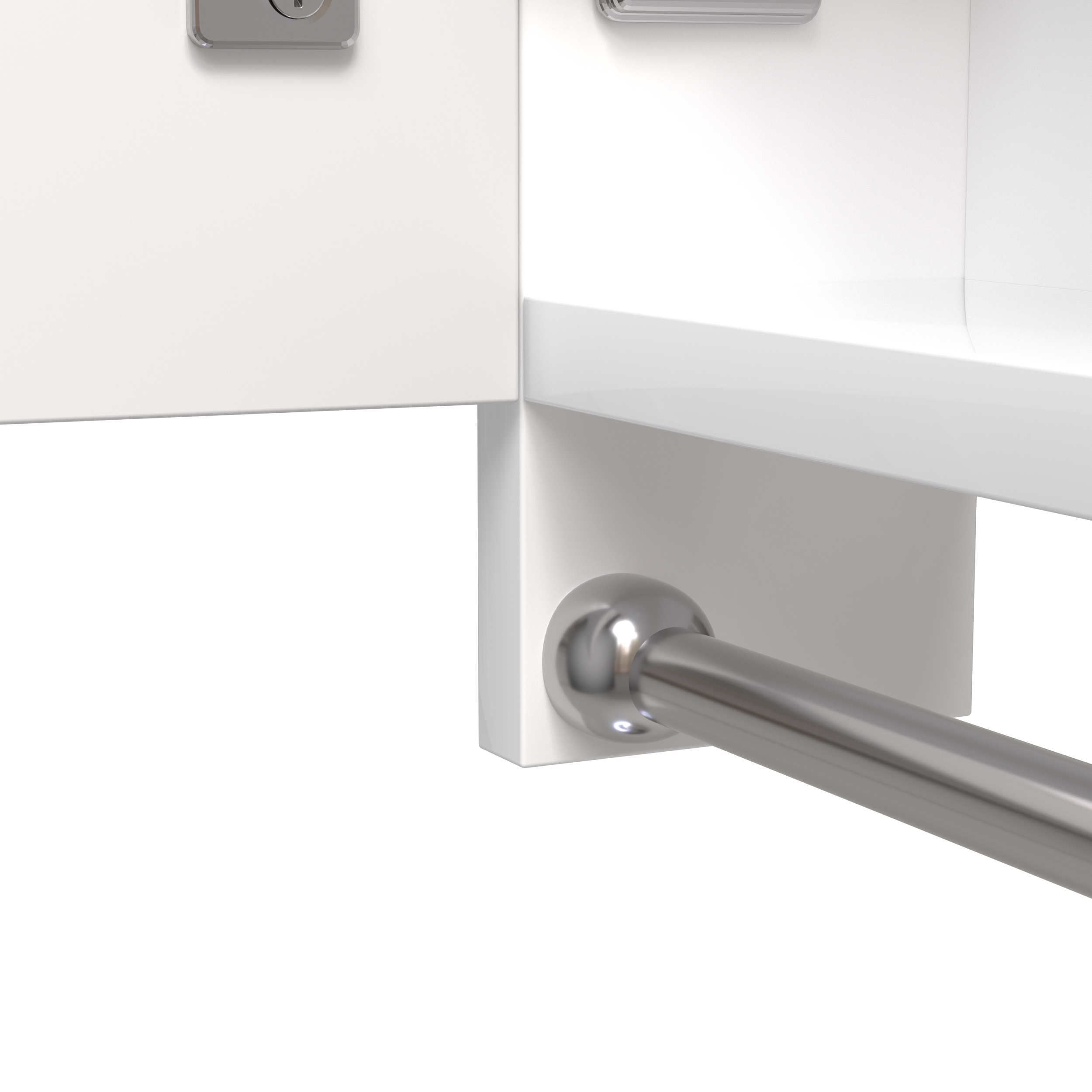 Armadietto Bagno LED 81x70cm con Specchio