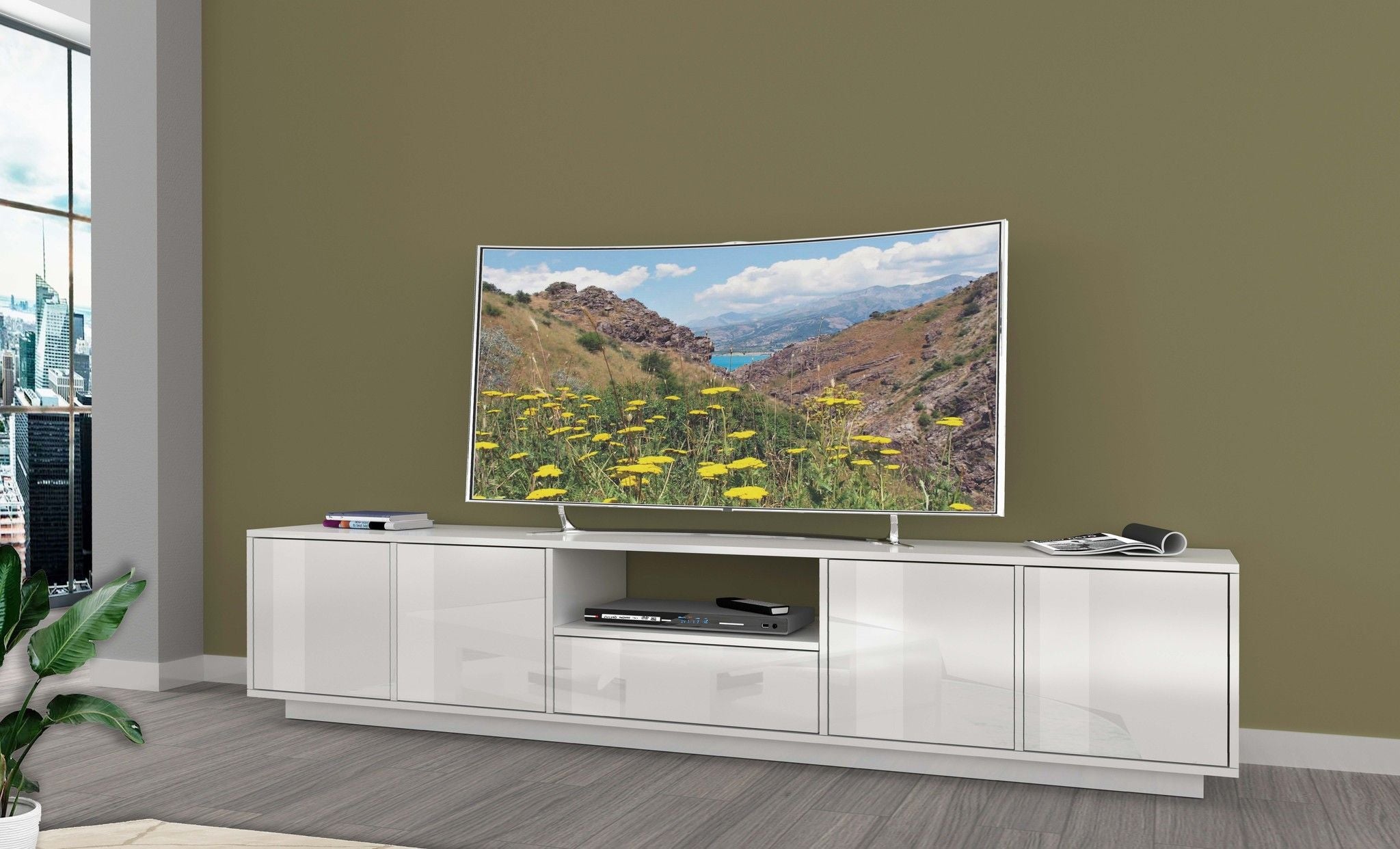 Porta tv BLOOM 220 cm.