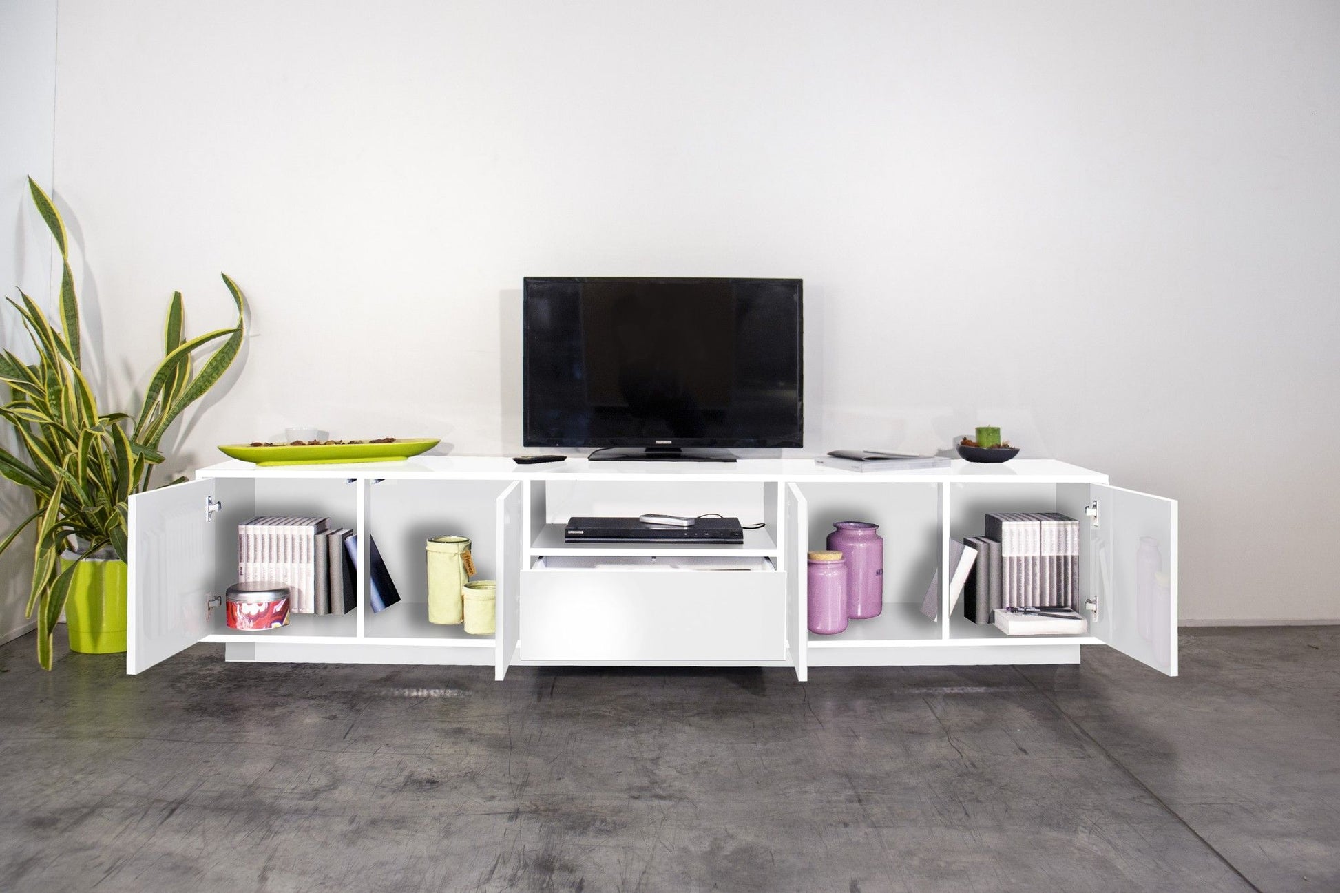 Porta tv BLOOM 220 cm.