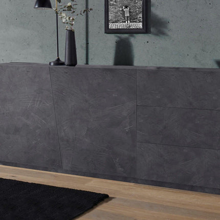 Credenza VEGA 180 cm 2 ante + 3 cassetti.