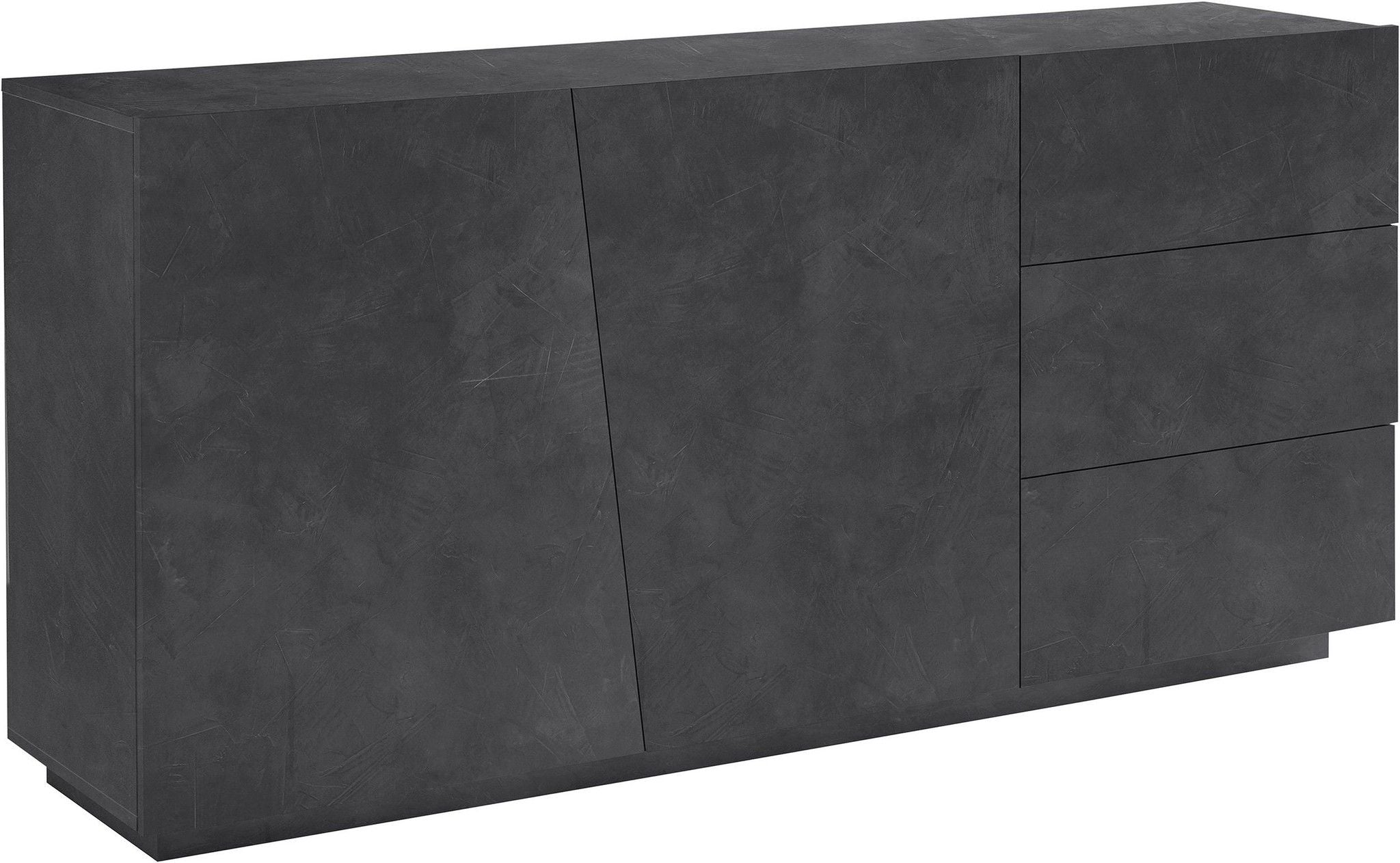 Credenza VEGA 180 cm 2 ante + 3 cassetti.