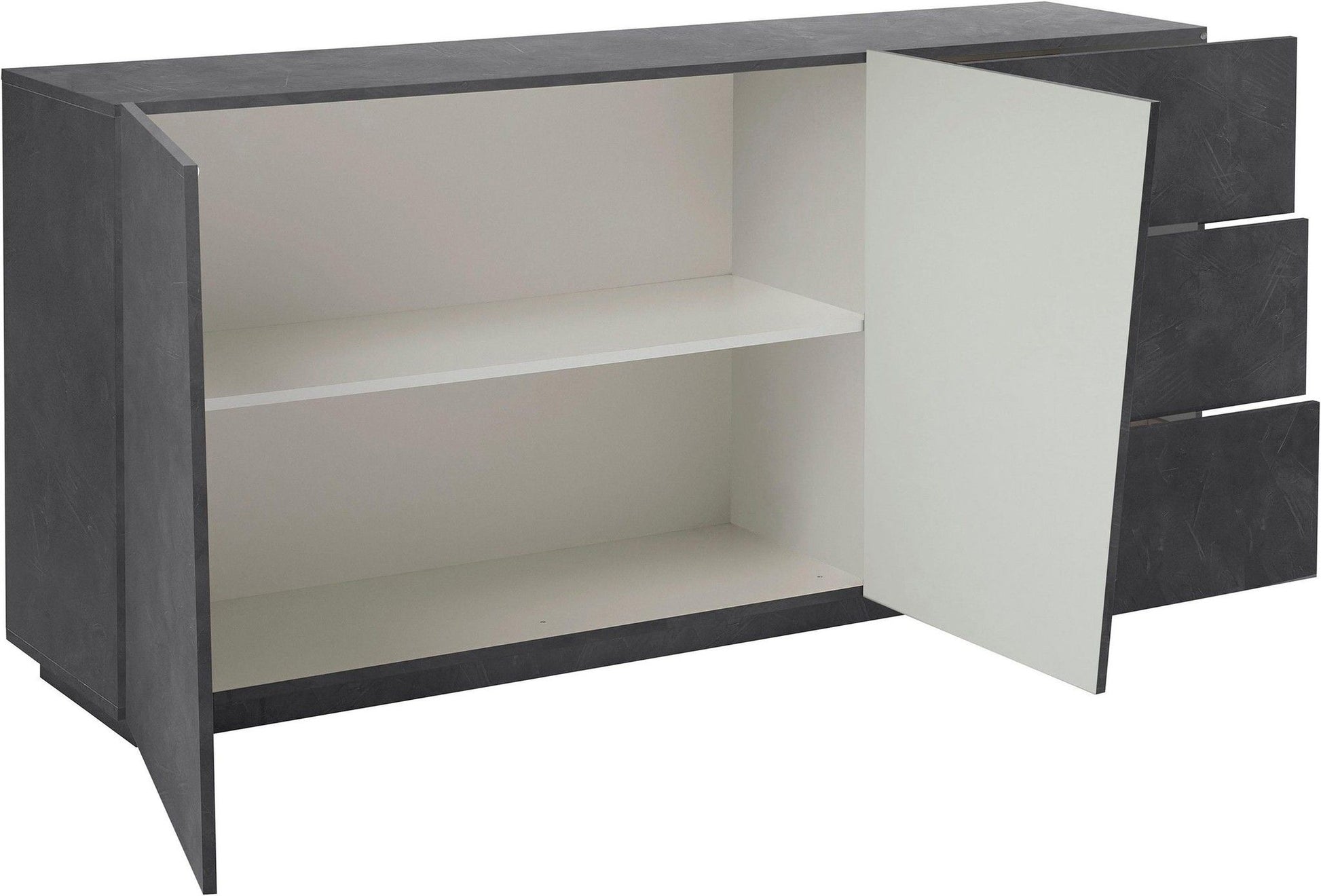 Credenza VEGA 180 cm 2 ante + 3 cassetti.