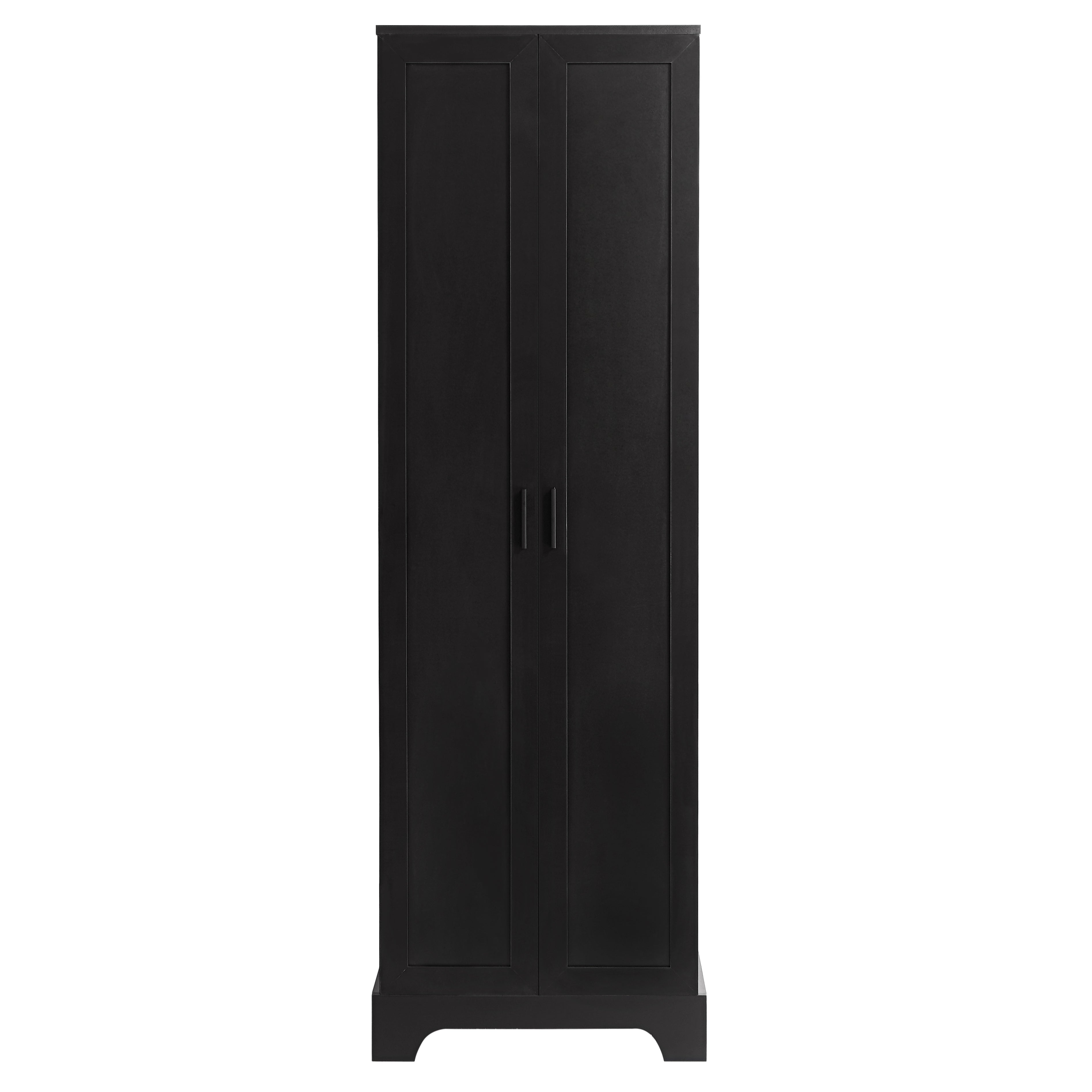 Mobile Alto Bagno Nero 2 Ante 181cm