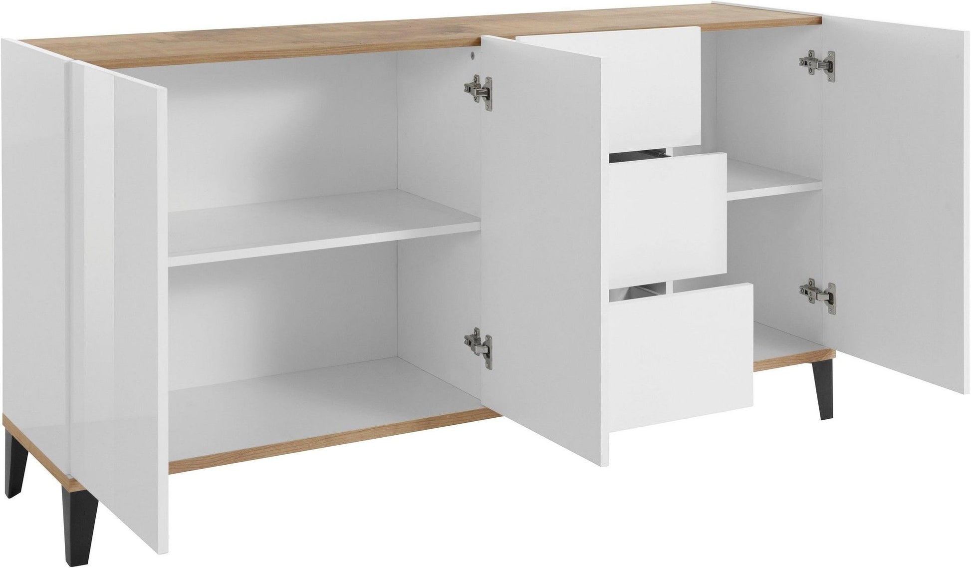Credenza SUNRISE 3 ante + 3 cassetti da 160 cm.