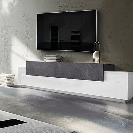 Porta tv CORO 240 cm 3 ante a ribalta.
