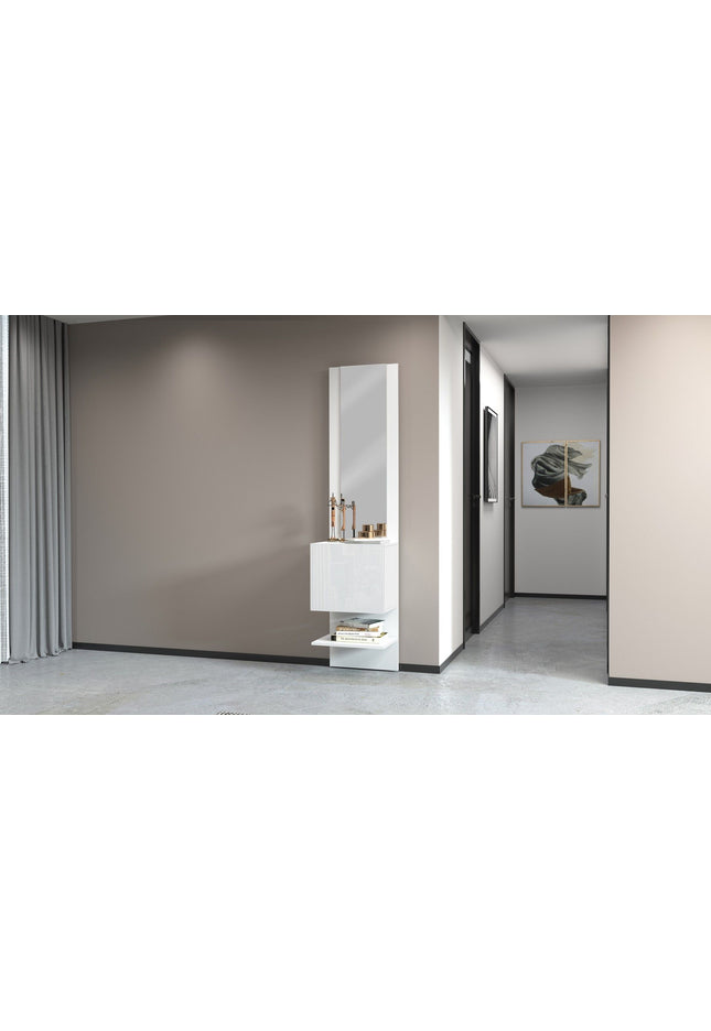 Pannello Specchiera KOMPACT con elemento ad 1 Anta Battente.