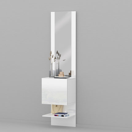 Pannello Specchiera KOMPACT con elemento ad 1 Anta Battente.