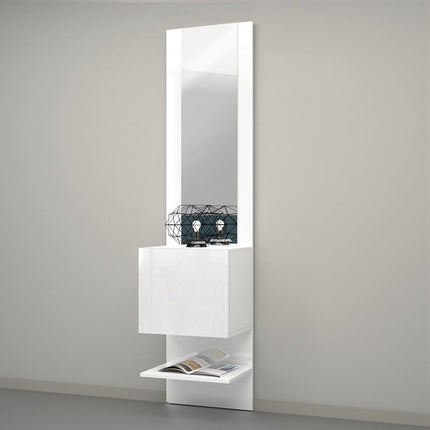 Pannello Specchiera KOMPACT con elemento ad 1 Anta Battente.