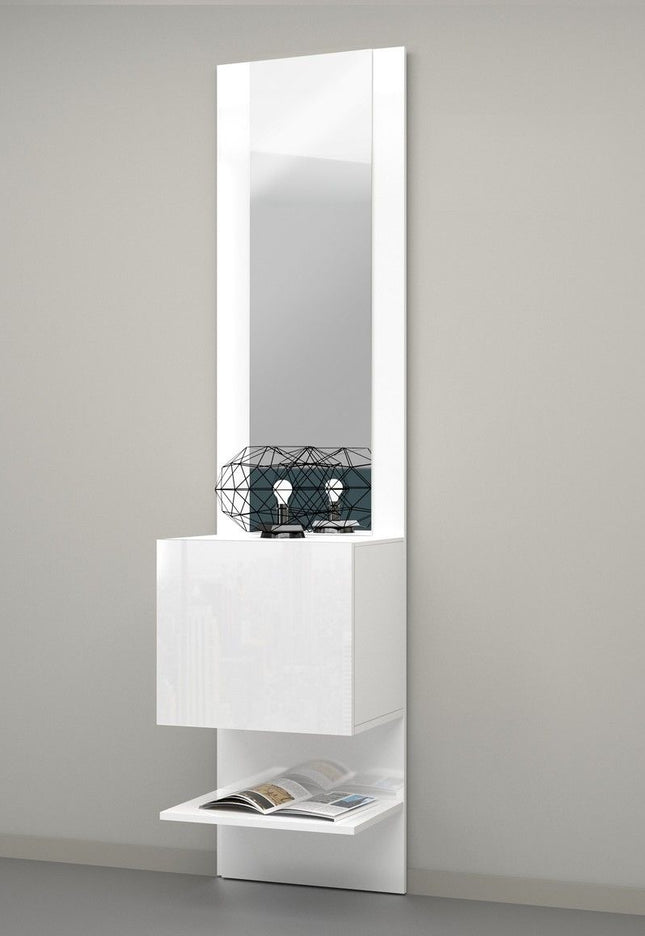 Pannello Specchiera KOMPACT con elemento ad 1 Anta Battente.