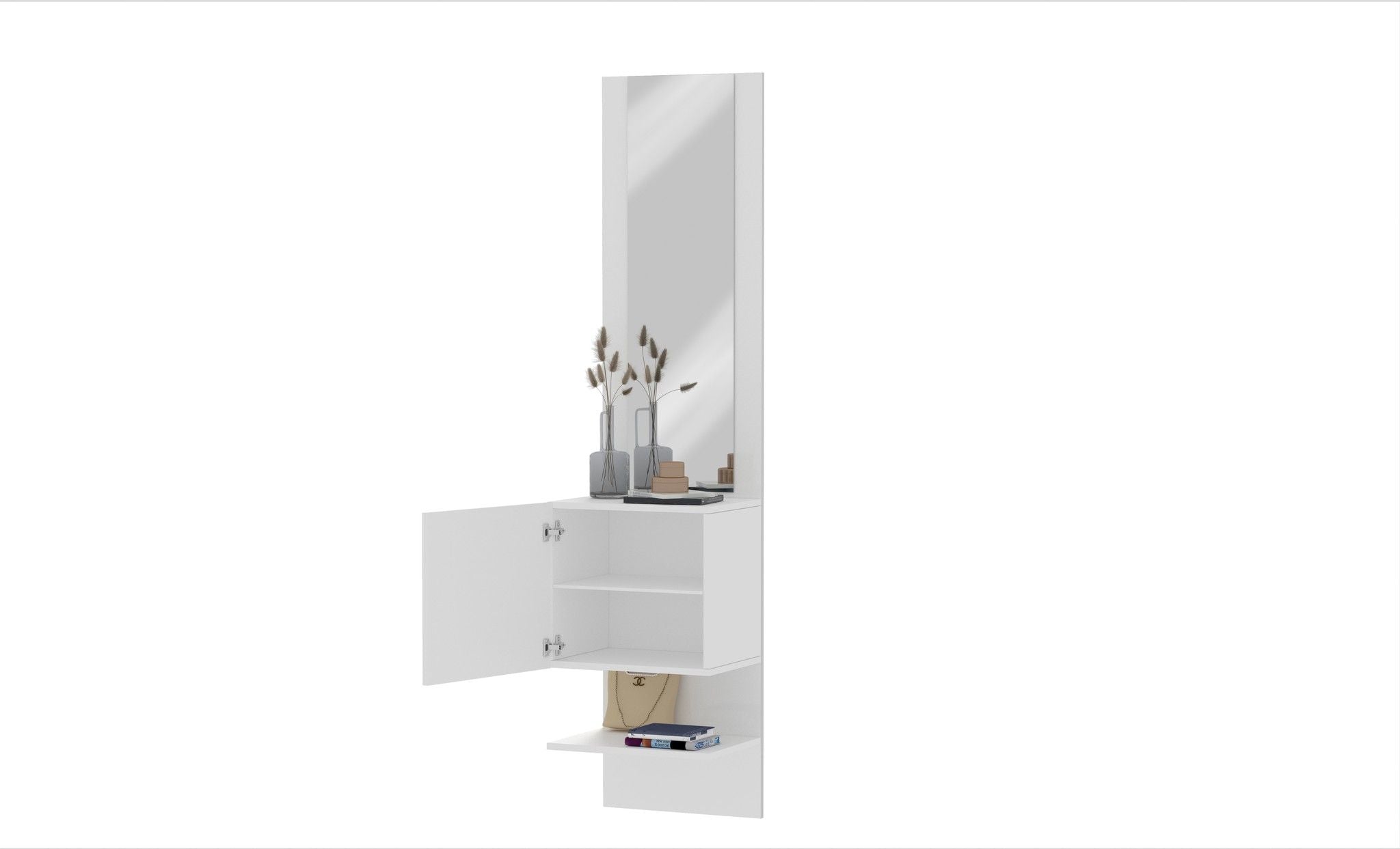 Pannello Specchiera KOMPACT con elemento ad 1 Anta Battente.