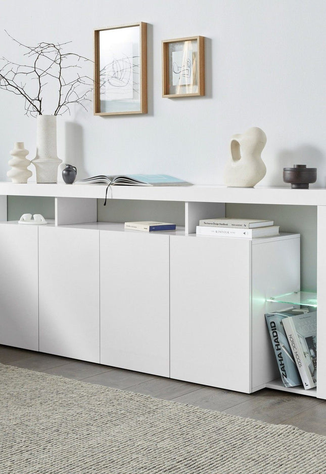 Credenza ESSENTIAL 4 ante da 220 cm.