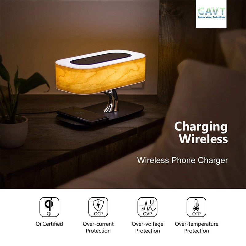 Lampada Tavolo LED Bluetooth Ricaricabile