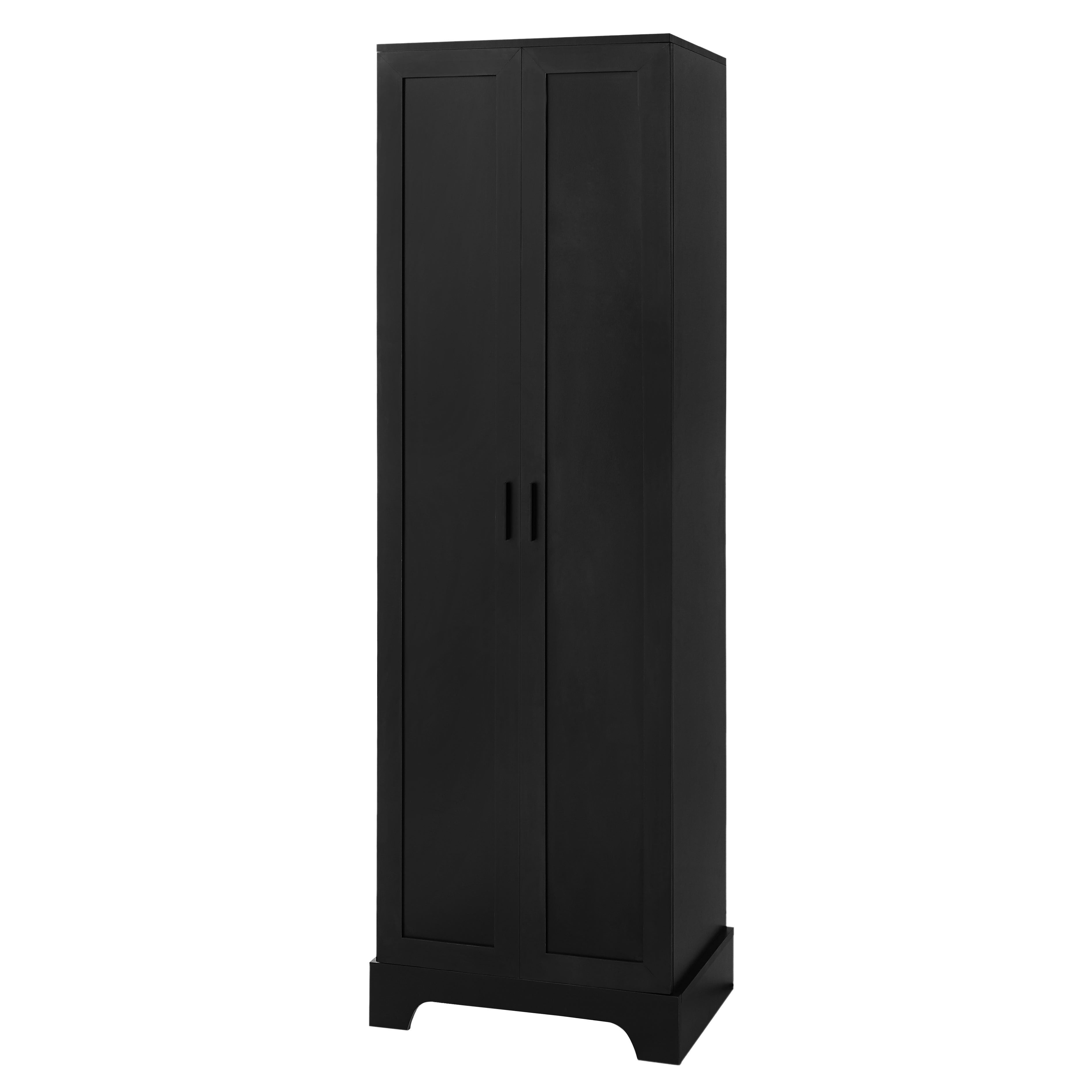 Mobile Alto Bagno Nero 2 Ante 181cm